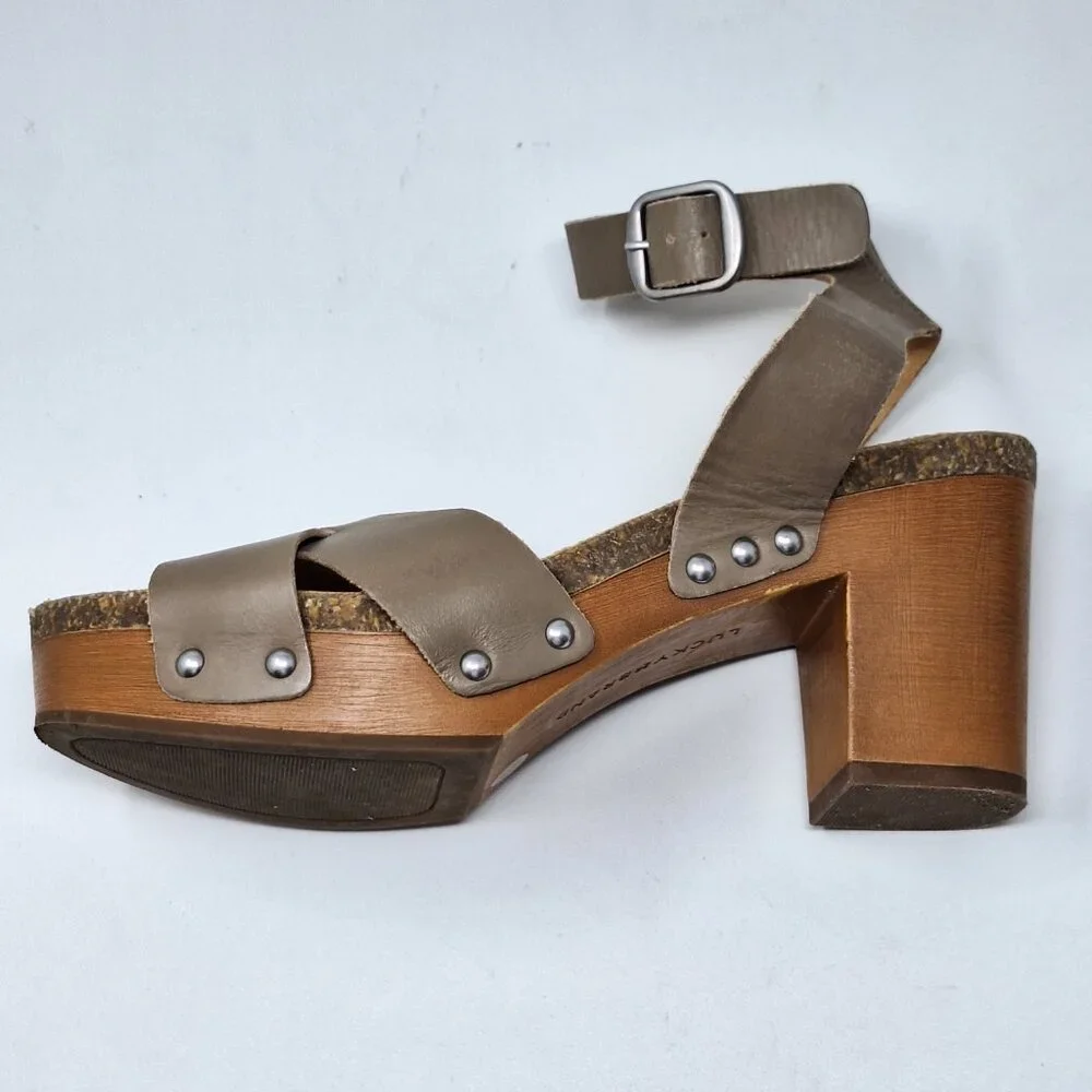 Lucky Brand Women's Hadilla Block Heeled Sandal | Size 7.5M - Picture 8 of 14